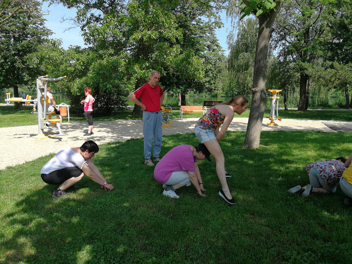 Fitness a parkban